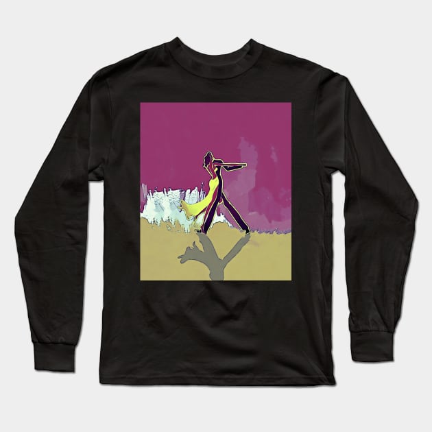 Ballroom Dance 2 Long Sleeve T-Shirt by doniainart